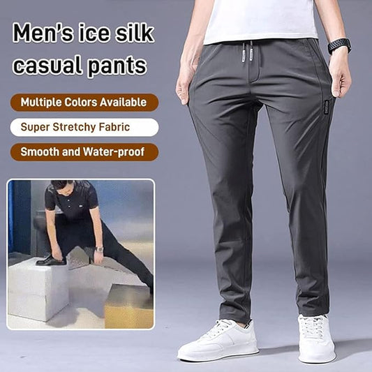 Combo of 2 Men's Sports Regular Fit Lycra Track Pants